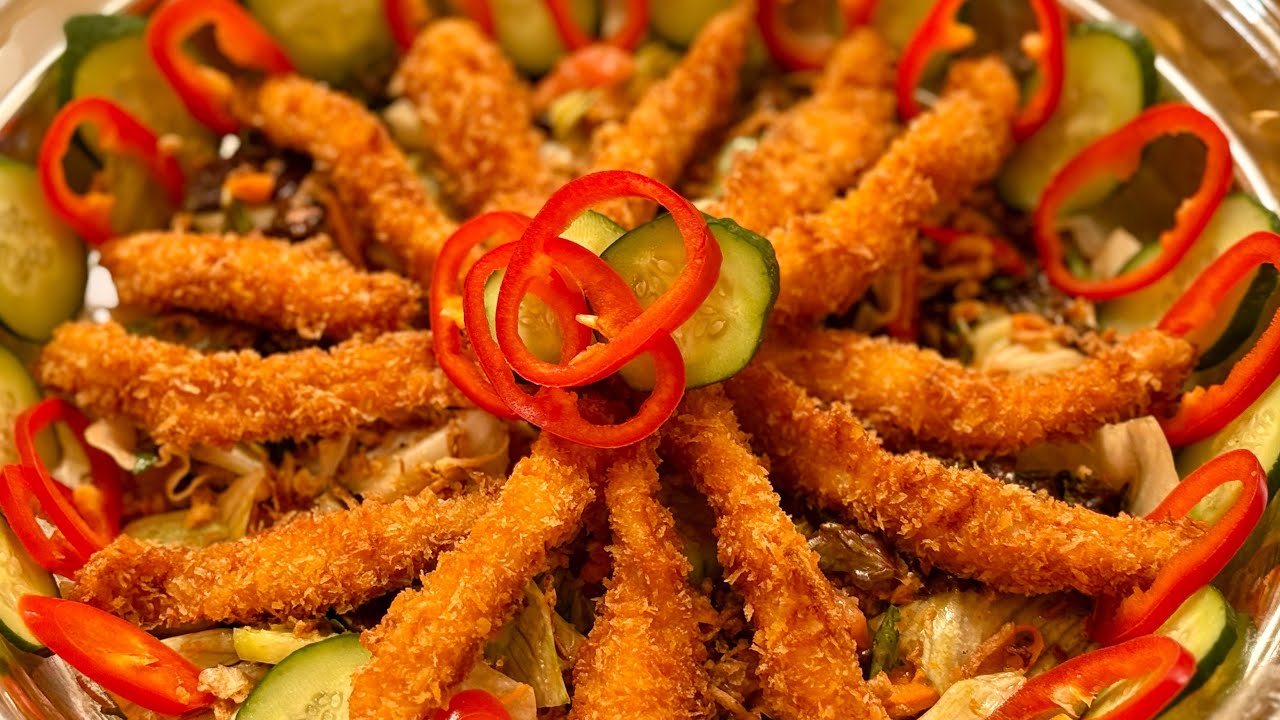 TAVUKLU SALATA/ ÇITIR TAVUKLU SALATA