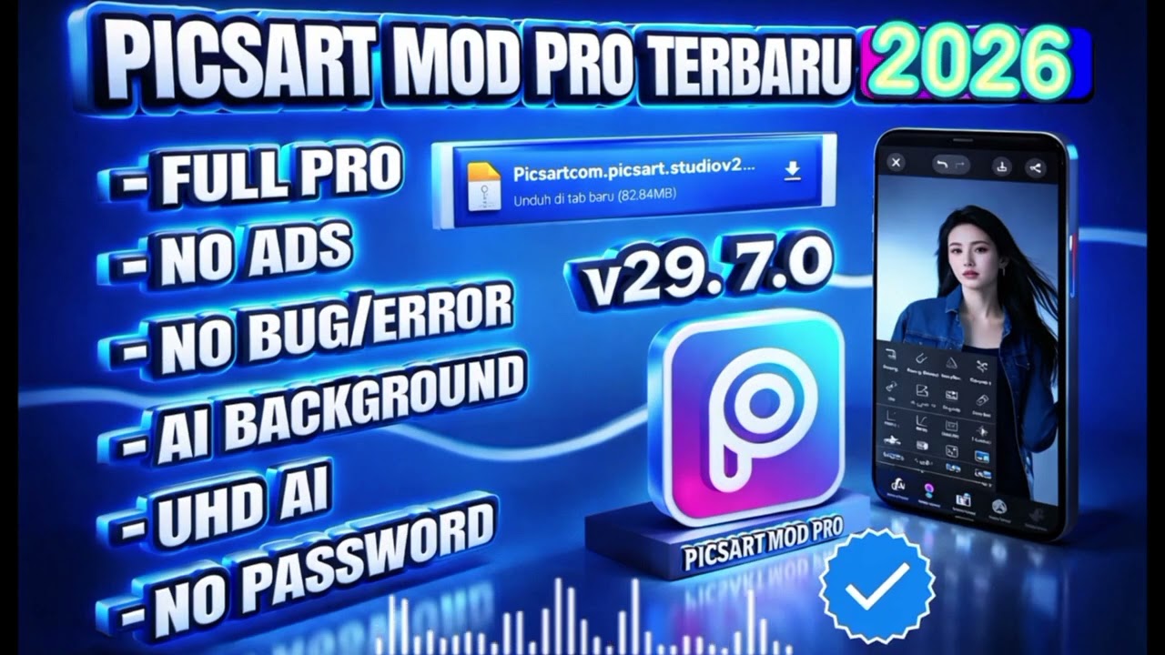 picsart mod apk + unlock all free terbaru latest version