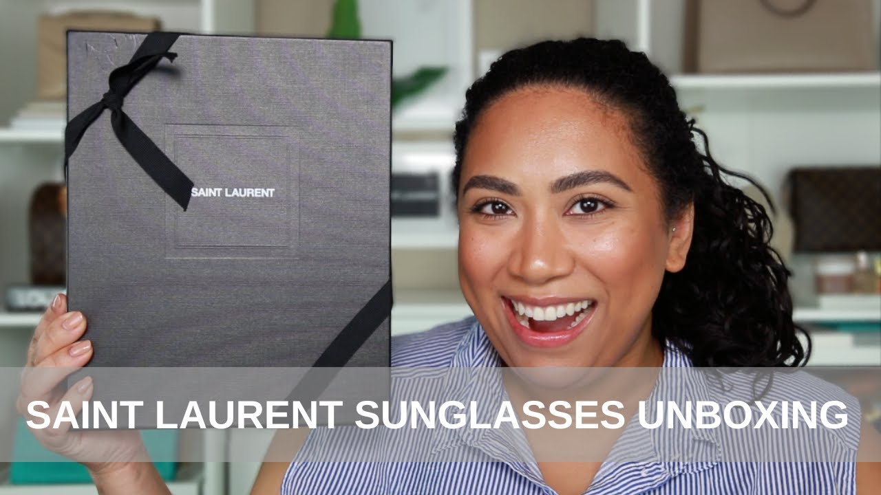 Saint Laurent Sunglasses Unboxing