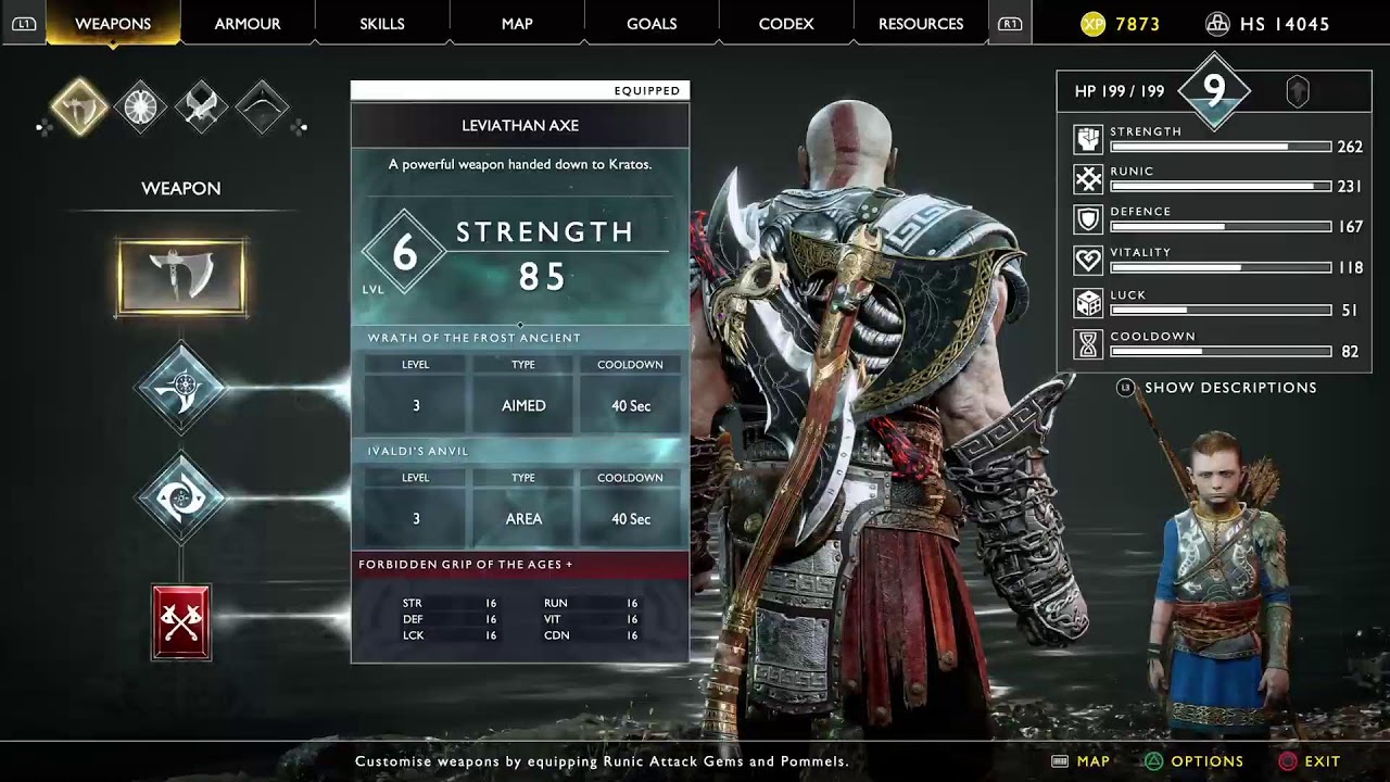 God of war 2018 completing labours