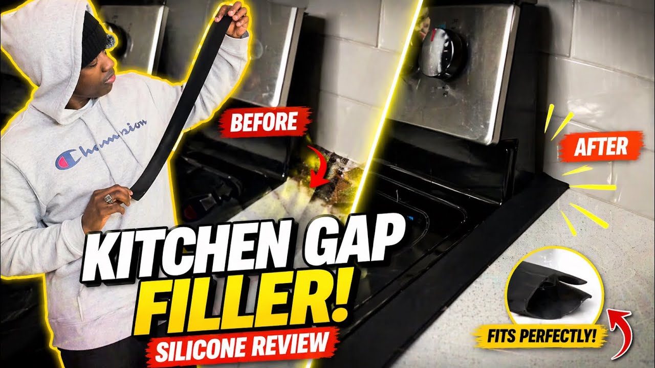 Kitchen Stove Gap Cover Review & Tutorial