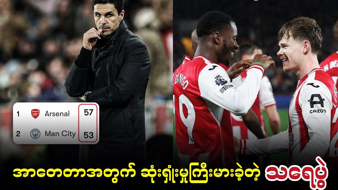 ⚽️ ဘရန့်ဖို့ဒ် Vs အာစင်နယ် (ပွဲပြီးသုံးသပ်ချက်)