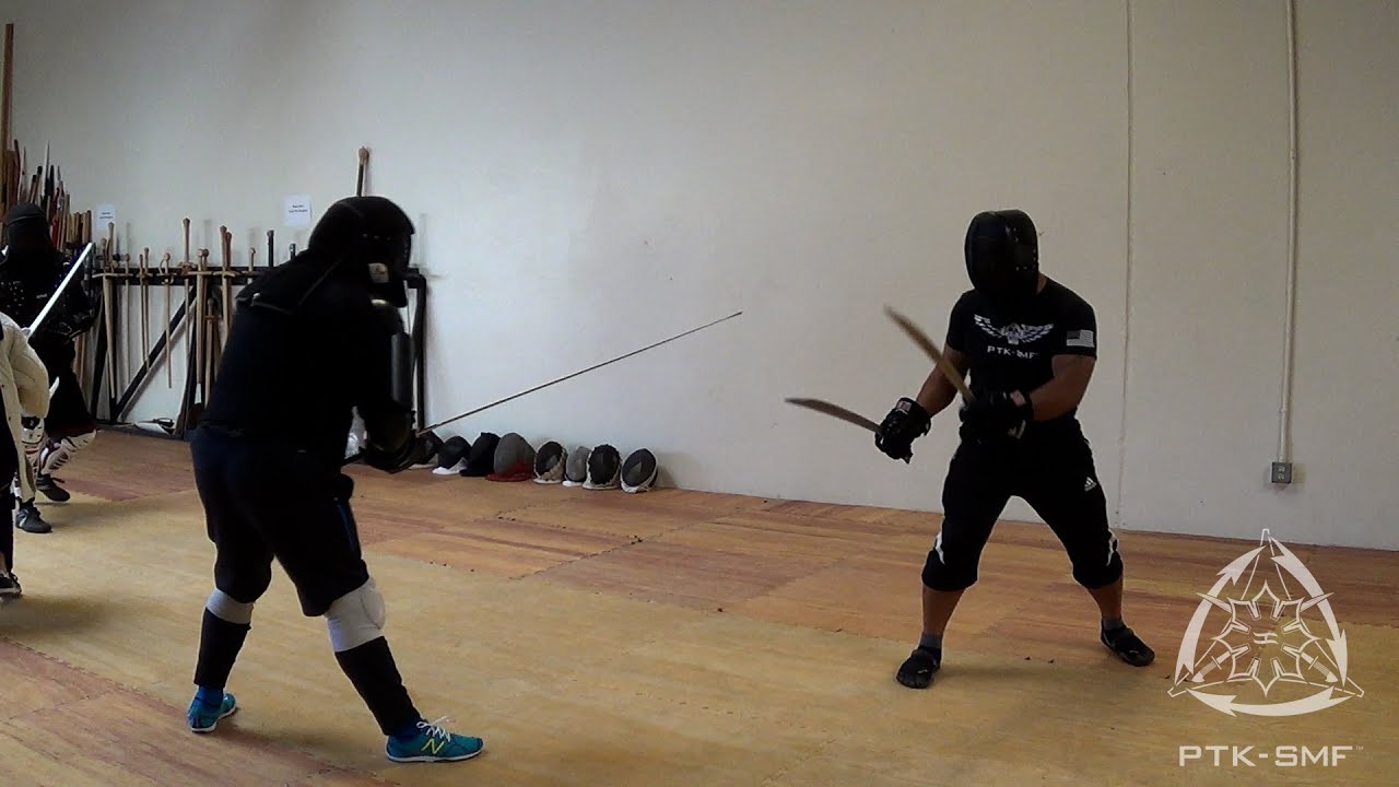Pekiti-Tirsia Kali: Swordfighting [03] Doble Ginunting vs Longsword FULL