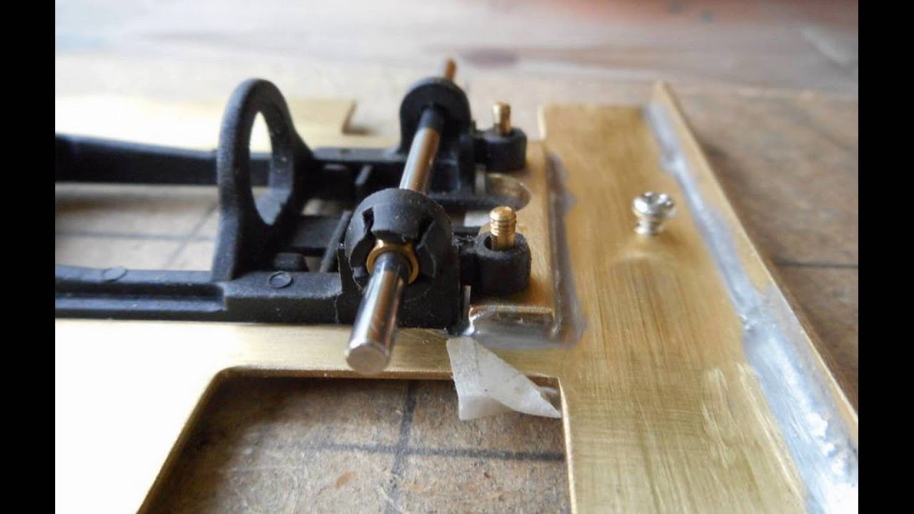 Slot Car Brass chassis