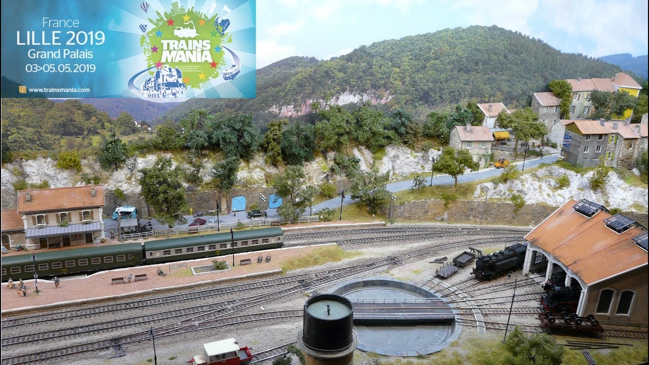 Fête train miniature Expo Trainsmania 2019 - Réseau Saint Tourbière