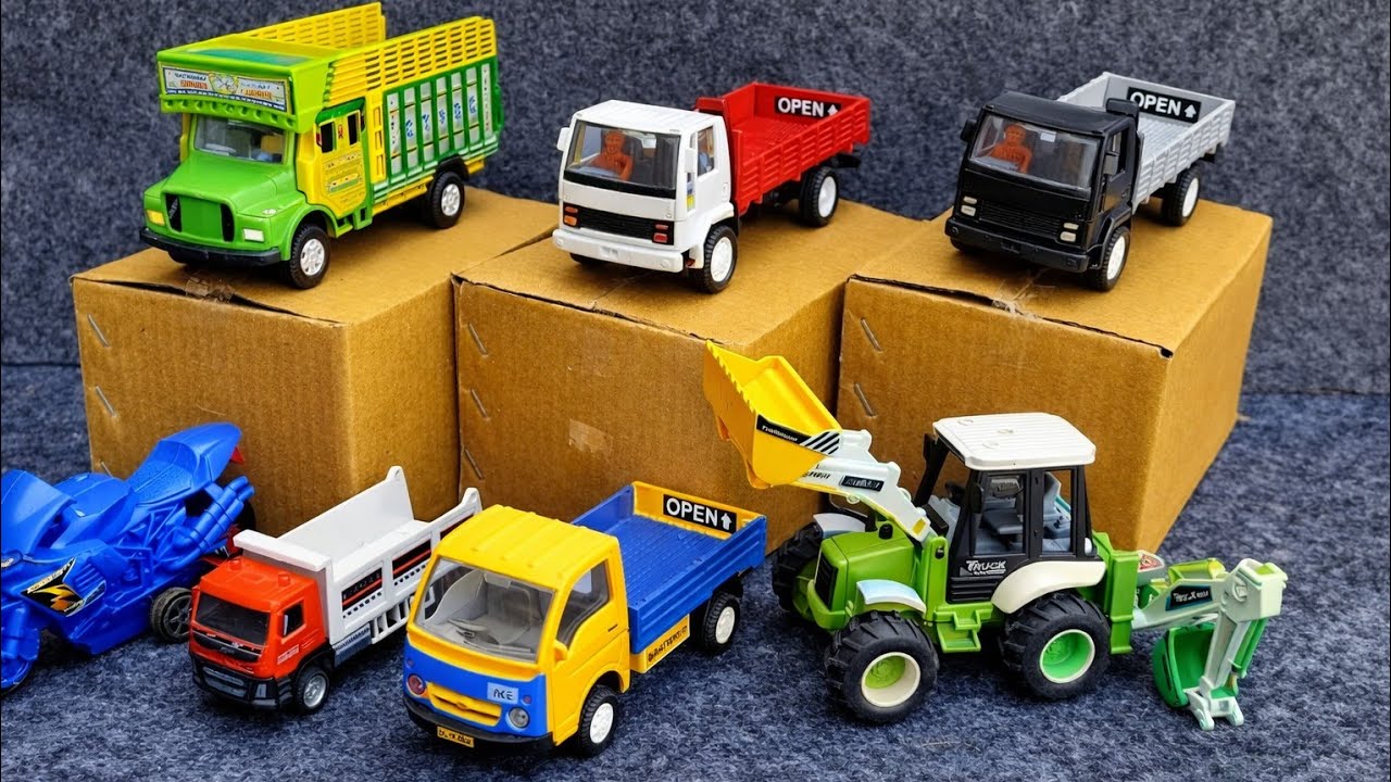 तोड़ फोड़ वाला खिलौना video / Tracter Jcb Cartoon Video / Truck Dumper Gadi / Gadi Wala Video