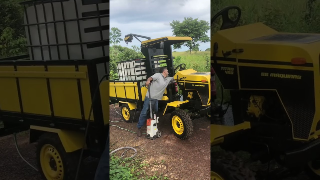 Máquinas agrícolas artesanais