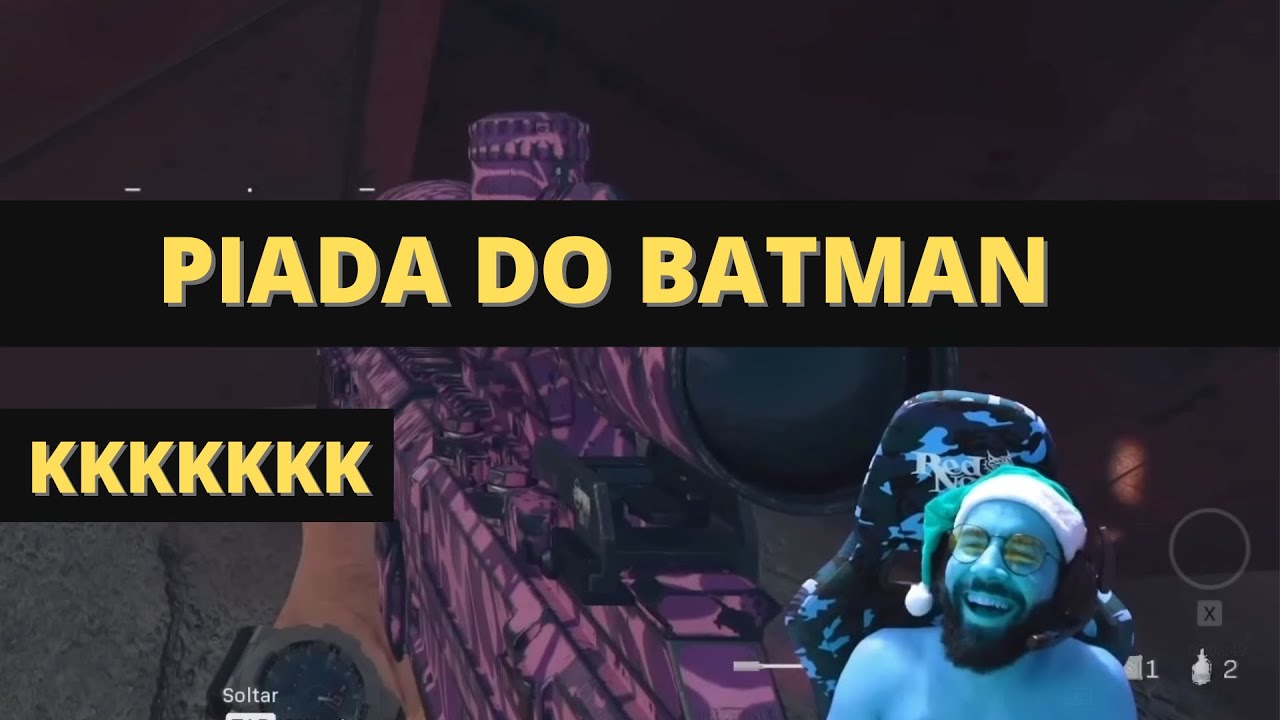 SMZINHO SO RESENHA NO COD #19 piada do batman