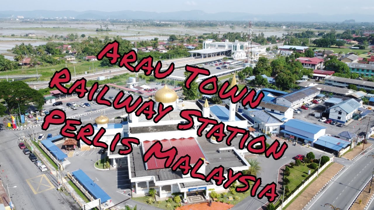 Drone DJI Mini 2 | Arau Railway Station Perlis Malaysia