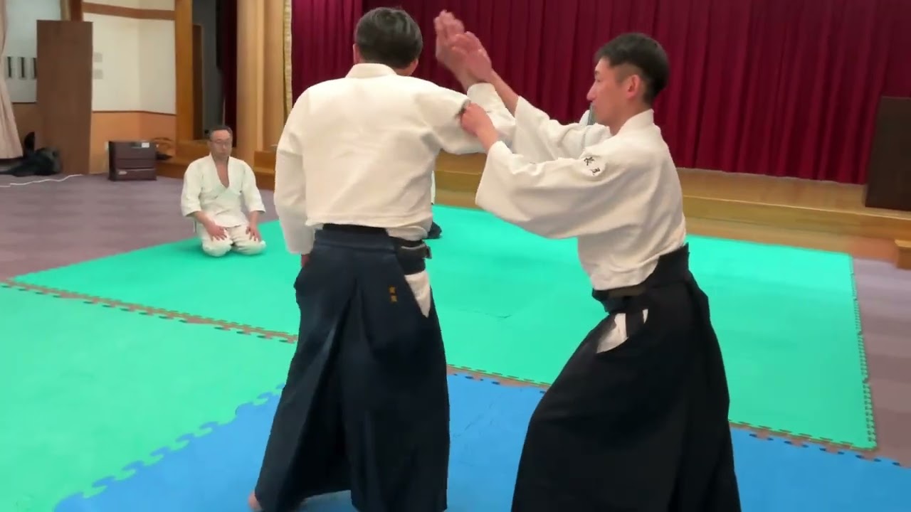 茅野合気道会　抜いて相手を無力化する
