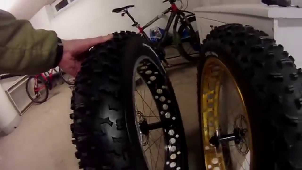 Vee Snowshoe 2XL and Surly Lou