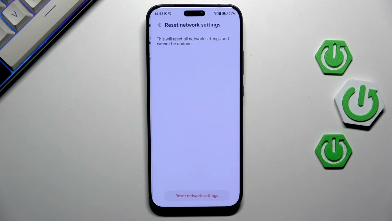 Как сбросить сетевые настройки на HONOR Magic8 Pro