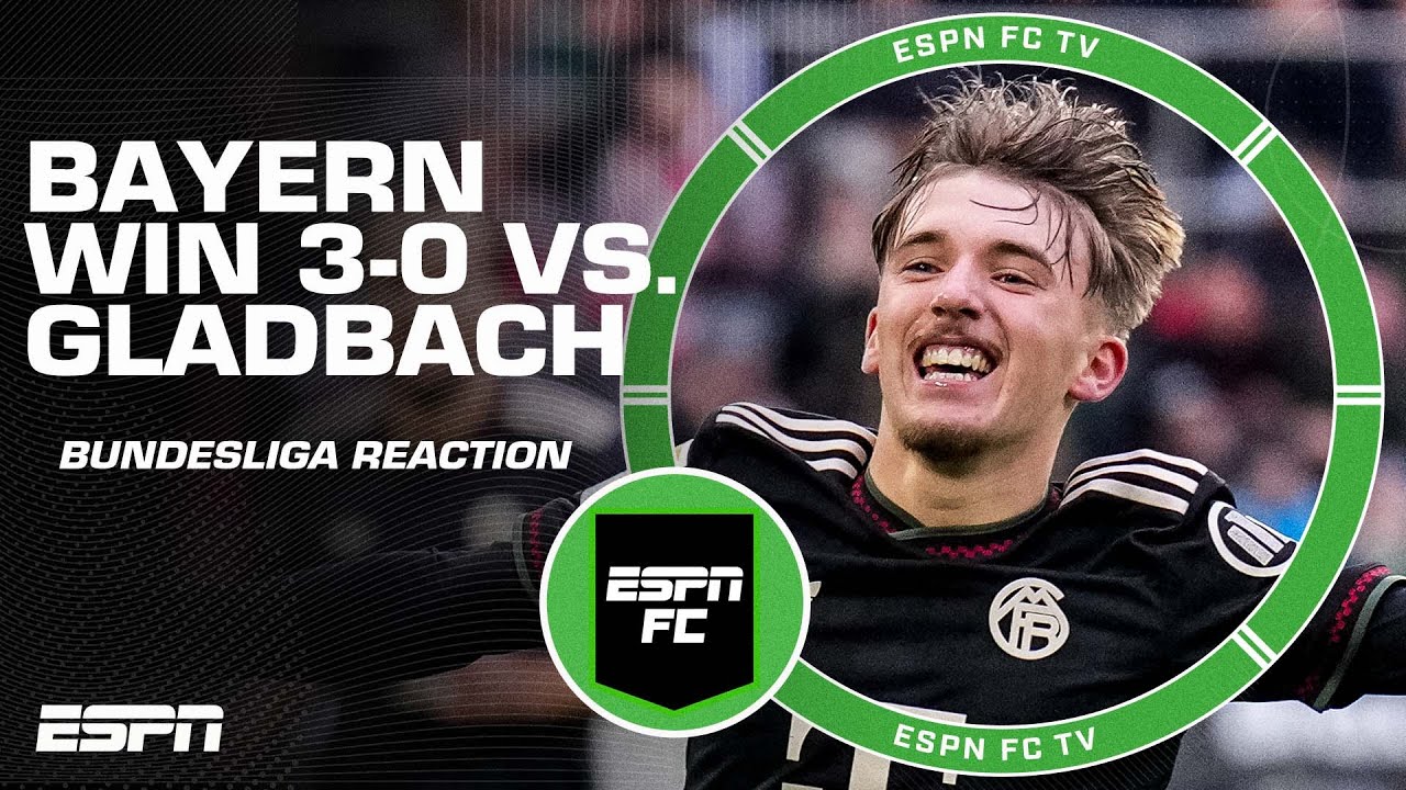 &lsquo;WORLD CLASS QUALITY!&rsquo; 17-year-old Lennart Karl scores stunner for Bayern vs. Gladbach | ESPN FC