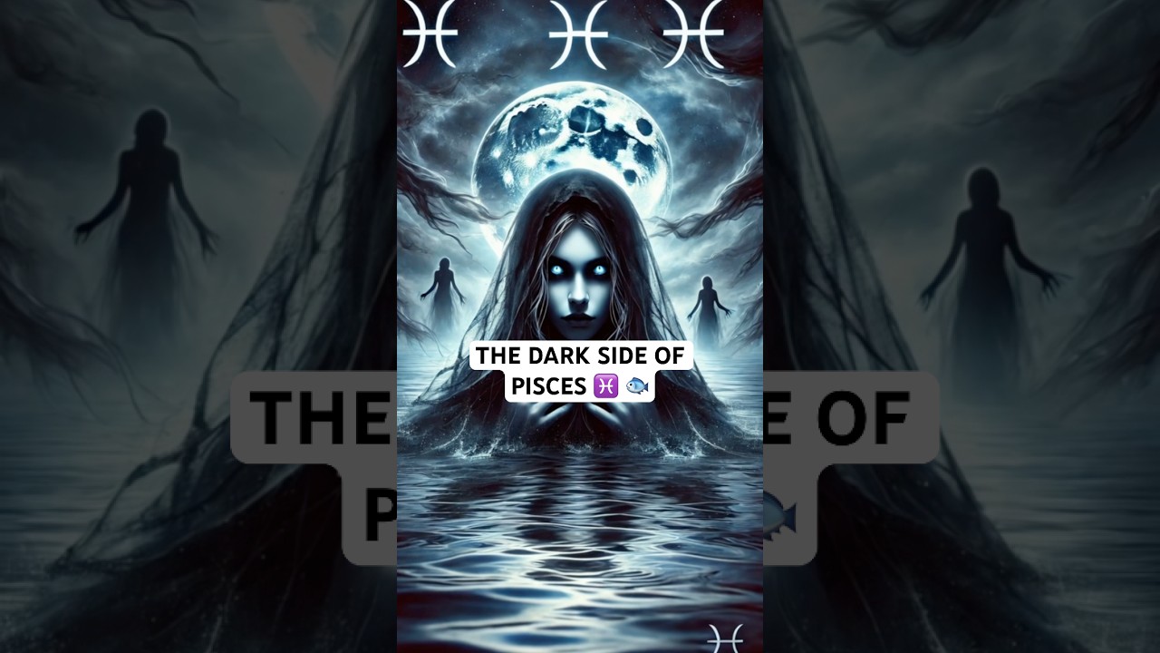The DARK SIDE of Pisces!♓️ #shorts #astrology #zodiac #dark #facts