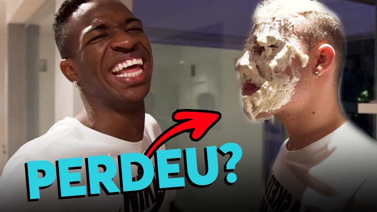 APOSTEI UMA TORTA NA CARA NO DESAFIO DE FUTEBOL !! QUEM PERDEU !?