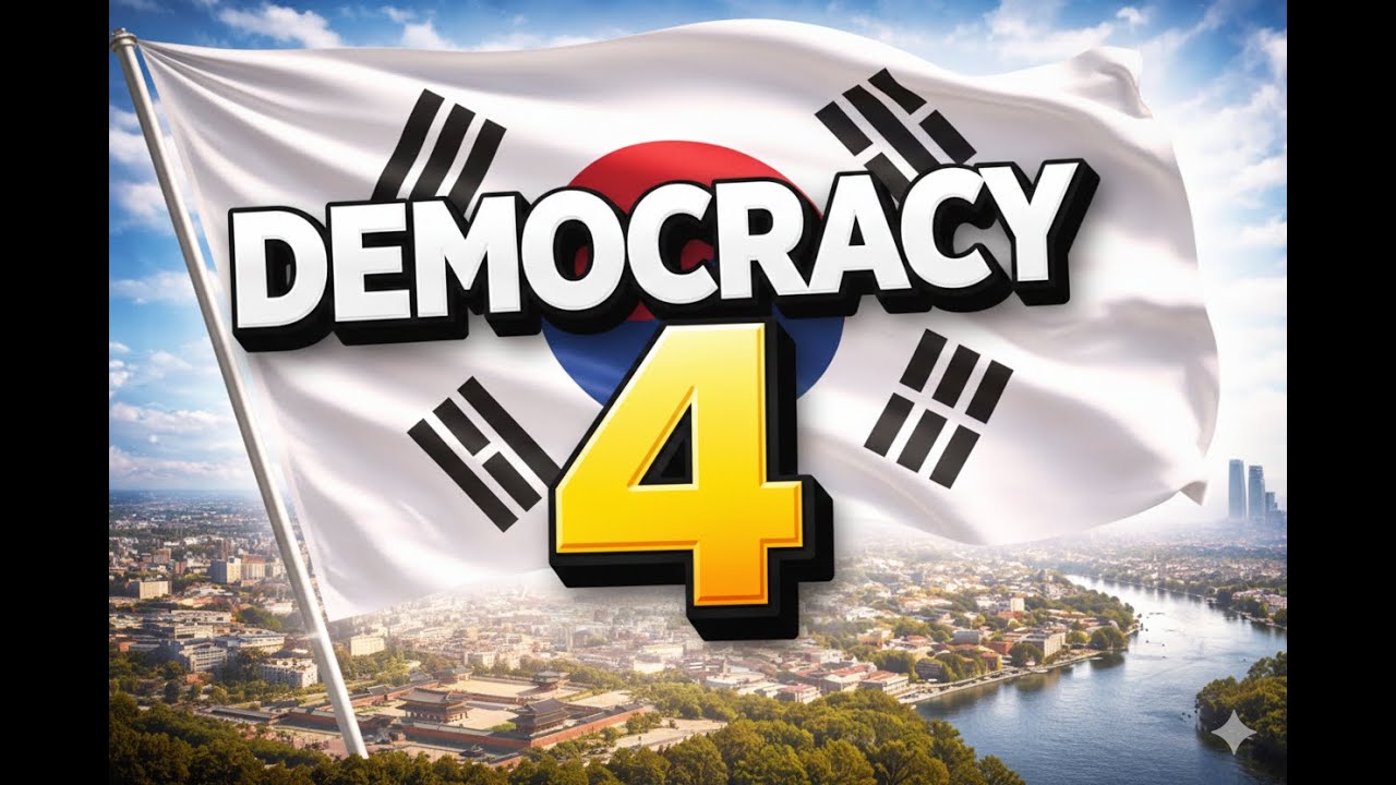 Democracy 4 | South Korea Gameplay
