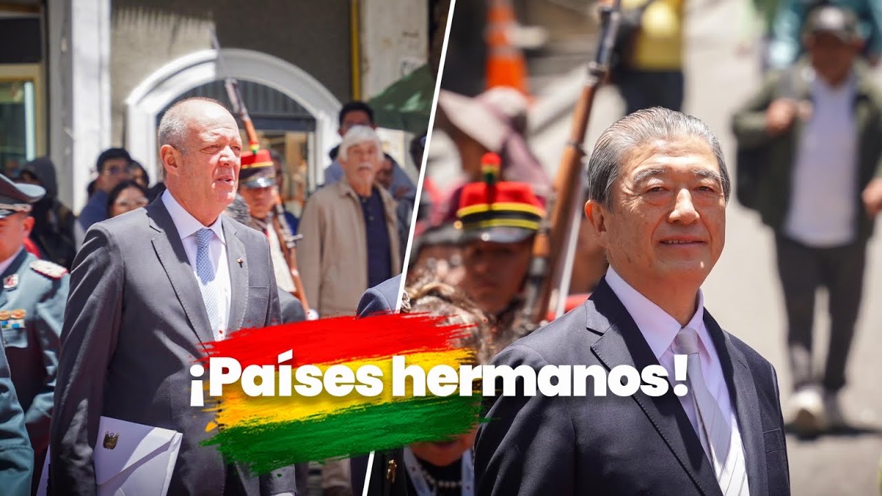 Recepción de cartas credenciales de Embajadores de la República del Perú y del Estado del Japón.