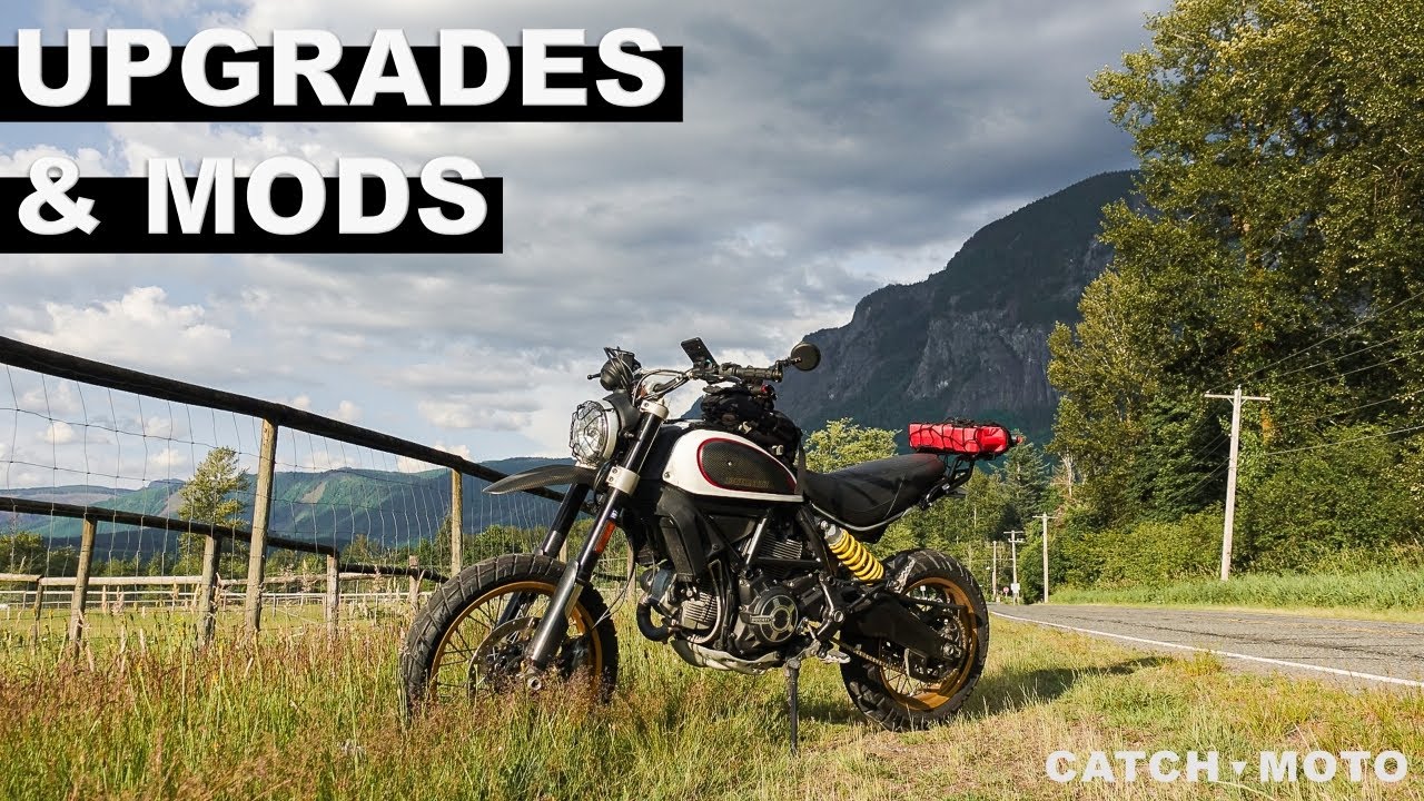 How I've Upgraded and Modded my Ducati Scrambler Desert Sled