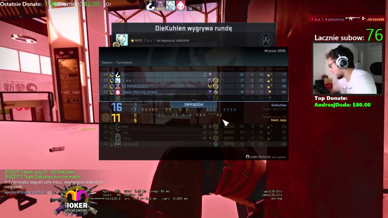 Jerzy Janowicz rozwala myszkę CS:GO Rival 300 // Jerzy Janowicz crashed his gaming mouse Rival 300