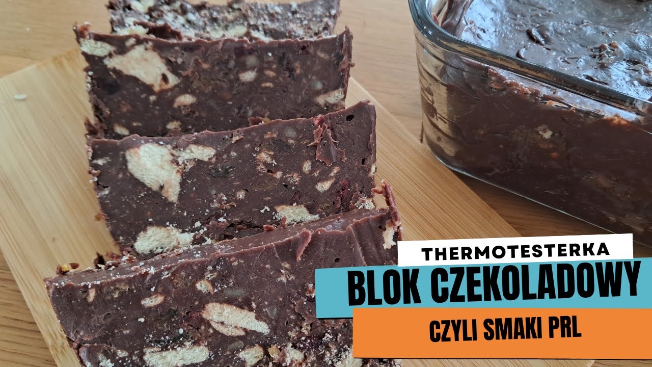 BLOK CZEKOLADOWY - Pamiętacie ten smak z PRL?
