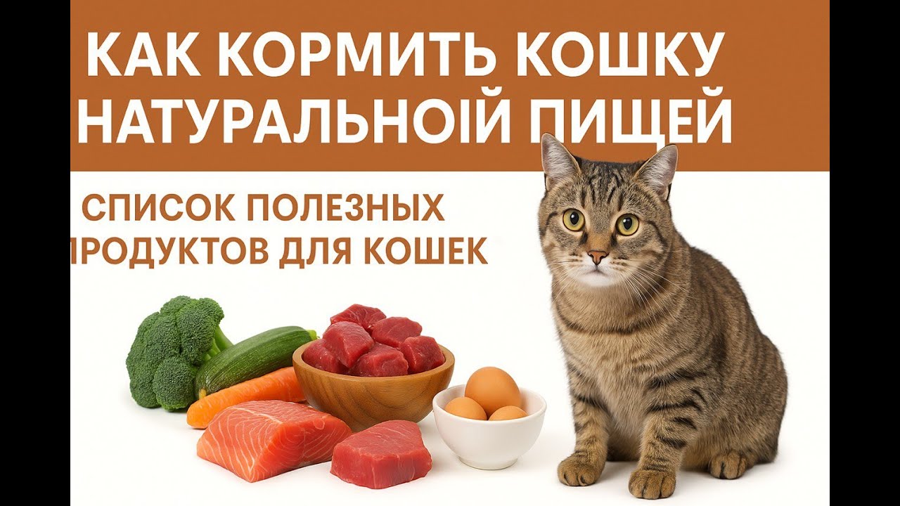 Как кормить кошку натуралкой | Перечень полезных для кошек продуктов и советы по составлению рациона