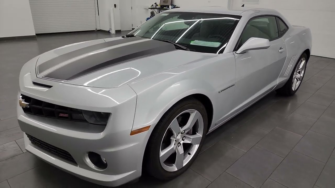 2010 CHEVROLET CAMARO 2SS 6 SPEED SILVER ICE METALLIC 4K WALKAROUND 13967Z SOLD!