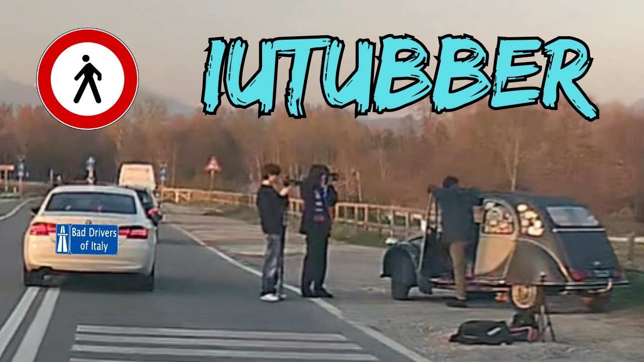 BAD DRIVERS OF ITALY dashcam compilation 11.20 - IUTUBBER