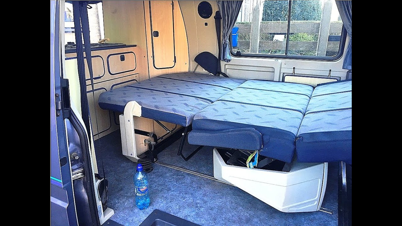 Ford transit - camper Westfalia Nugget - 2.5 TD - 1999 (transformation banquette en lit) ...