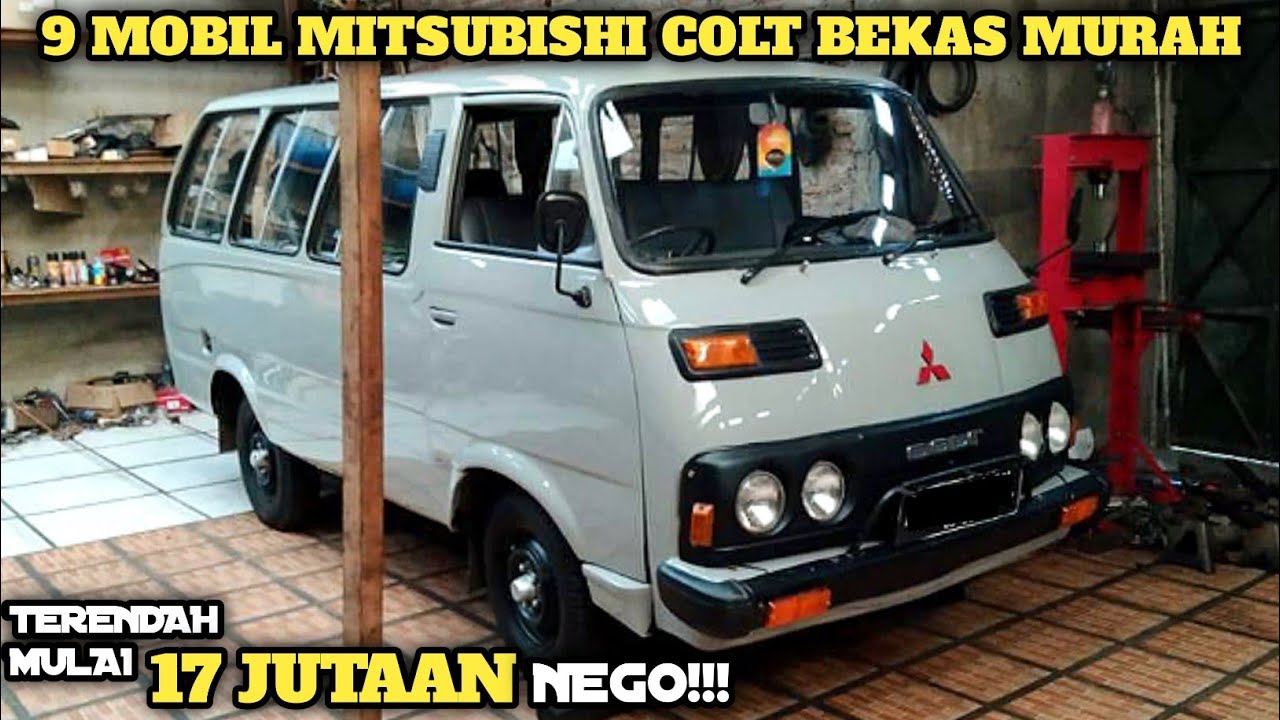HARGA MINIBUS MITSUBISHI COLT BEKAS MURAH || MULAI DARI 17 JUTAAN || TERBARU 2022 || JUAL BELI MOBIL