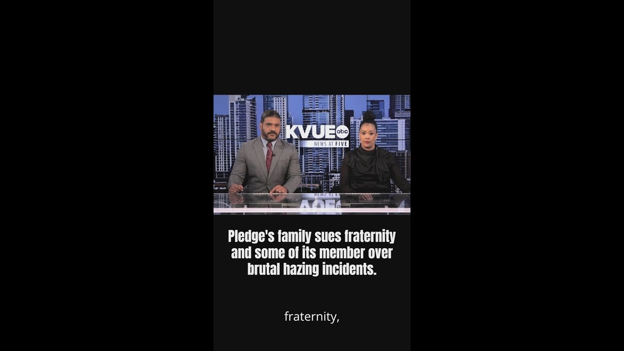 Pledge's family sues fraternity and members following brutal hazing incidents