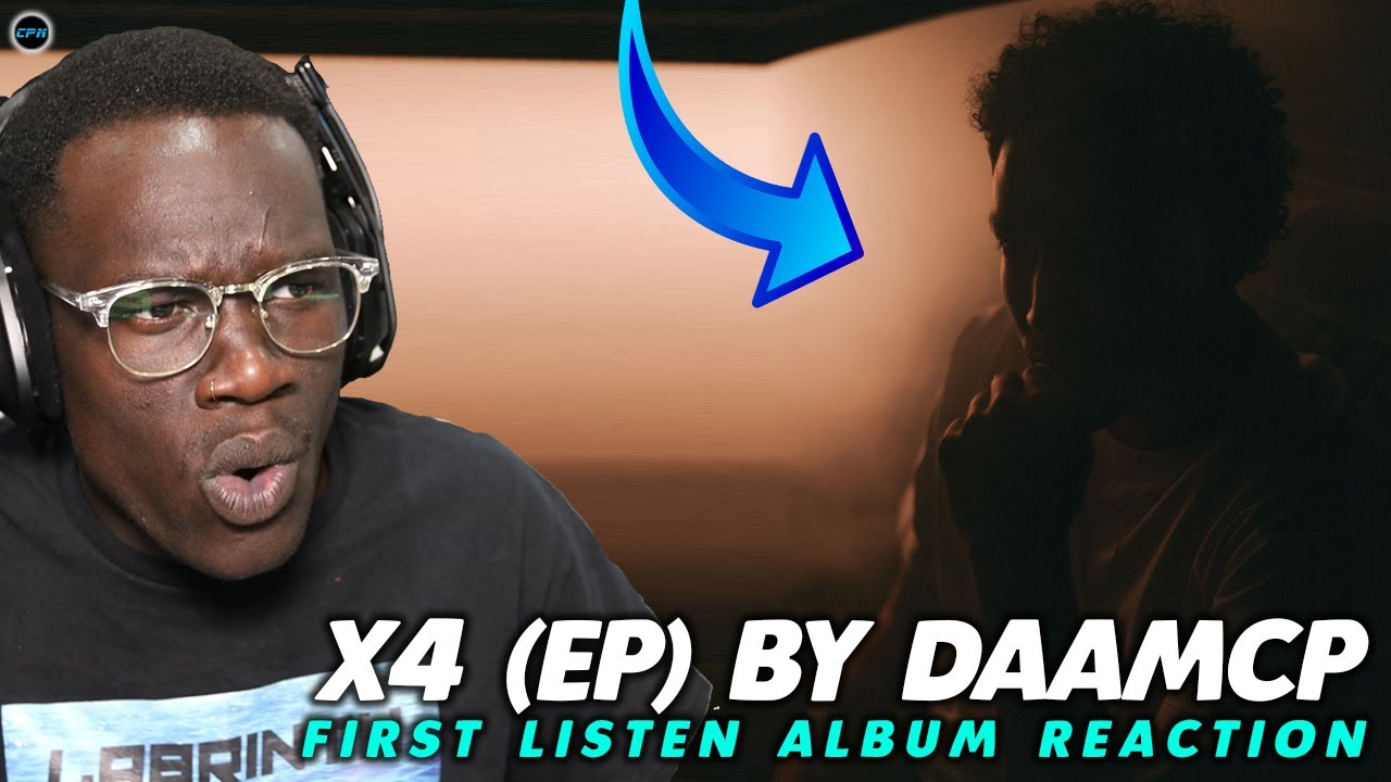 DAAMCP DROPPED A NEW EP! KRISTODOTCOM Reacts to Daamcp - 'x4'