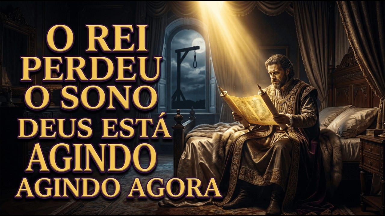 O REI PERDEU O SONO (Justiça Divina) • Deus Trabalha na Madrugada Para Te Honrar