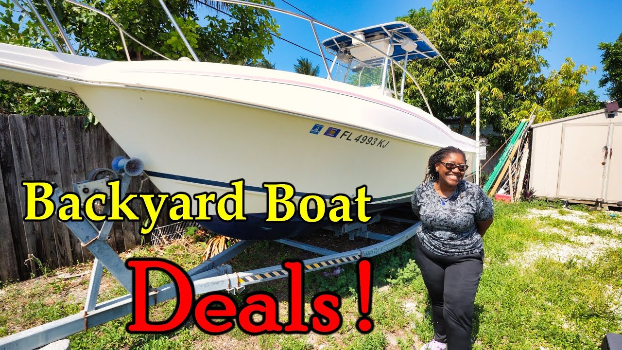 She Has to Move It Quick ! Boat With Trailer for Under 5k (Sold)