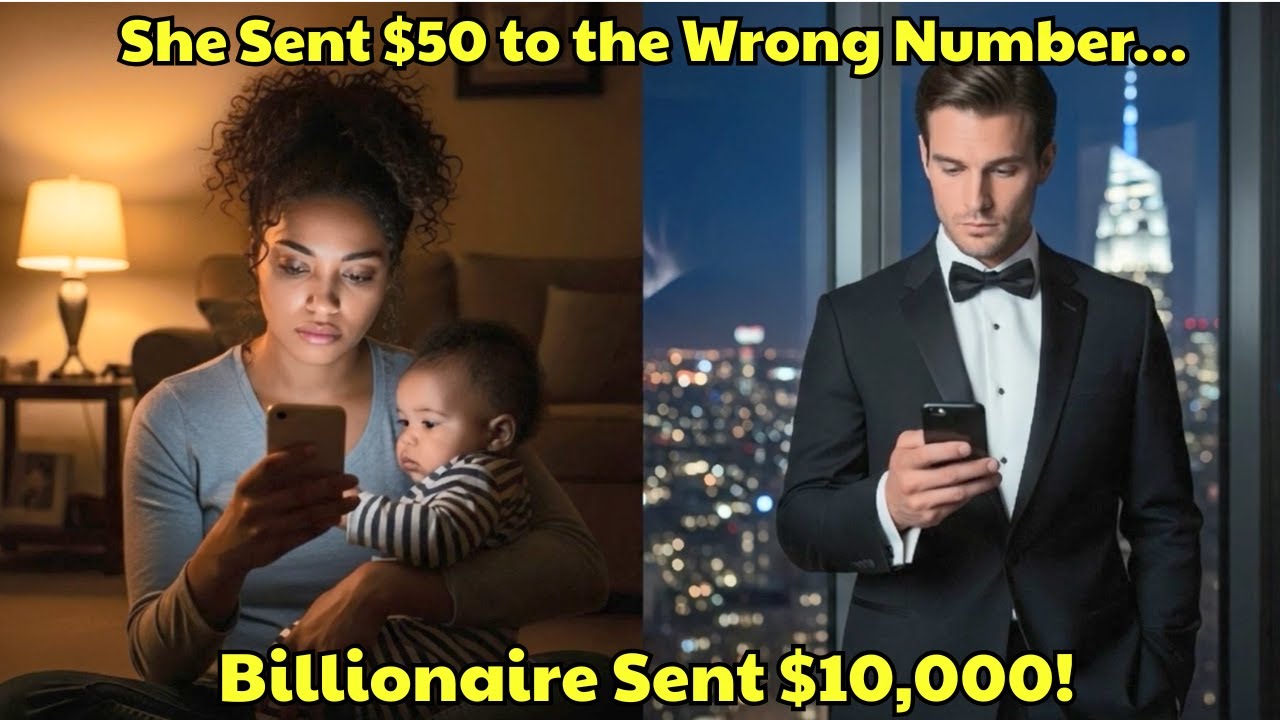 She Sent $50 to the Wrong Number&hellip; Billionaire Sent $10,000!