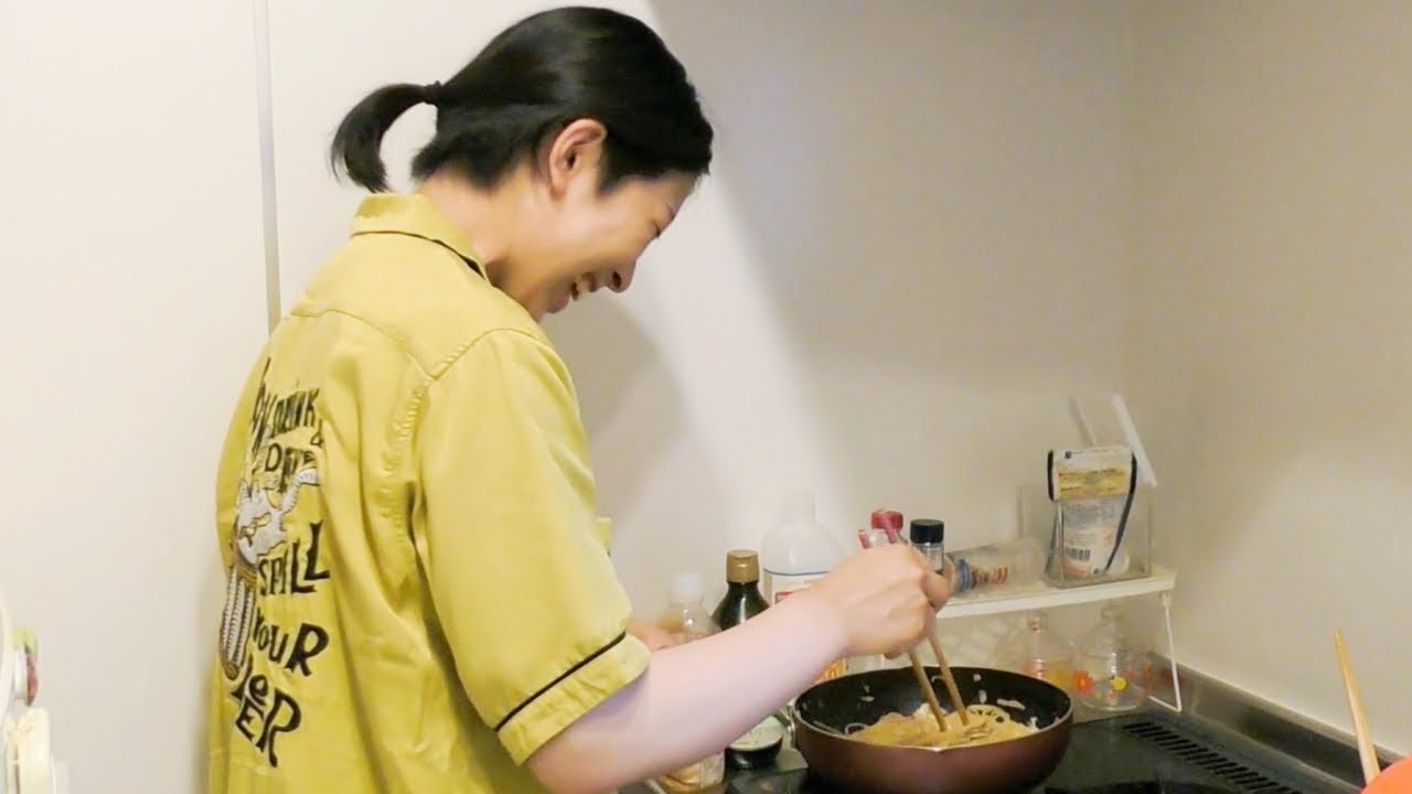 今日はあんちゃんがご飯を作ってくれるらしい