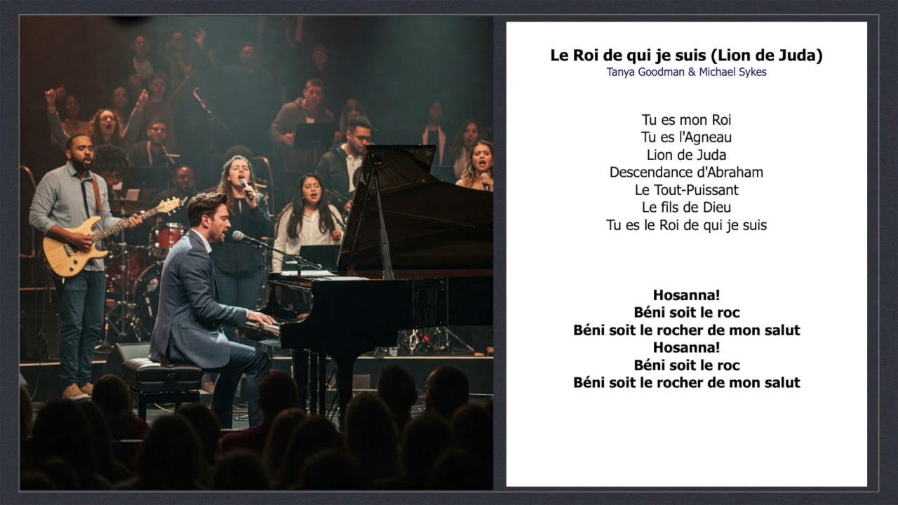 Le Roi de qui je suis (Lion de Juda) - Cantique Chrétien revisité - version moderne
