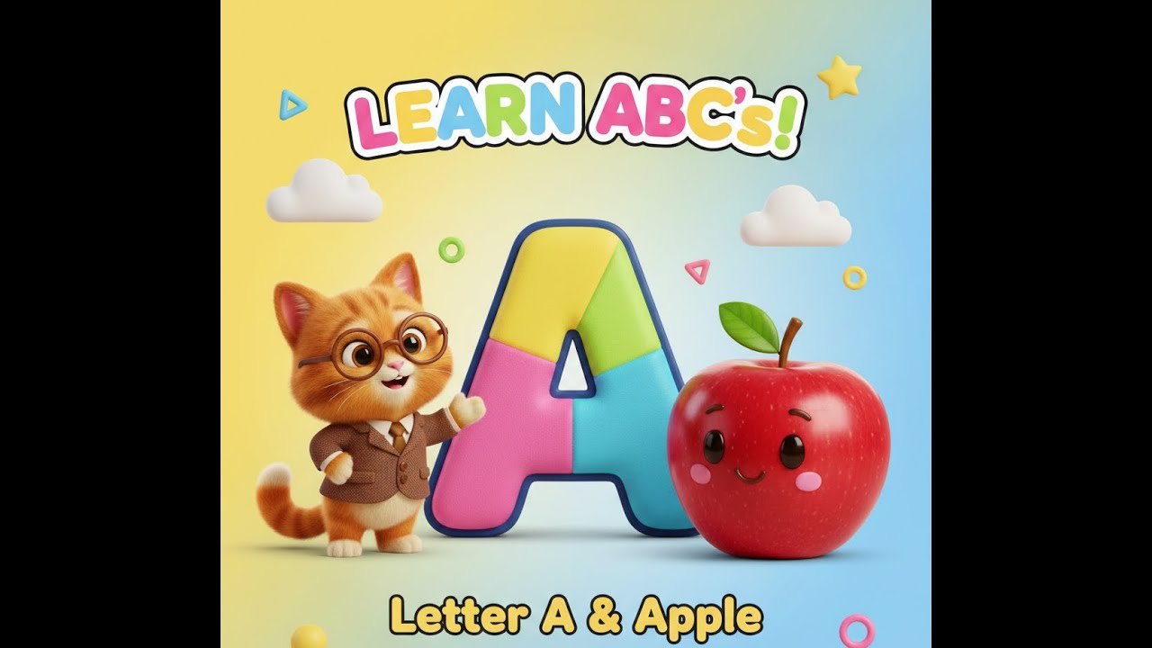 ABCD for Kids | A to Z Alphabet Sikhaye | Cute Cartoon Video | #skstudiorhyams