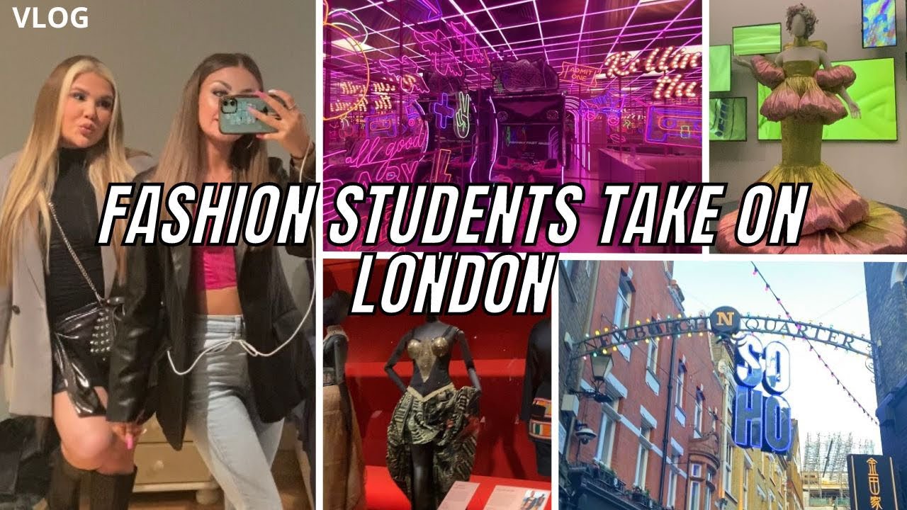 University Fashion Field Trip to London | V&A Exhibitions, West End Shows & Ræburn Lab | 2023 | VLOG