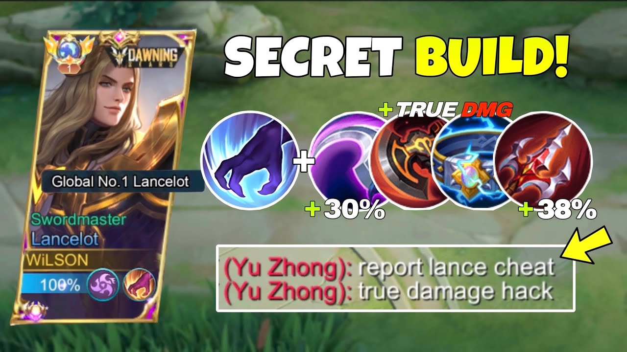 ONLY FEW LANCELOT USERS KNOW THIS DOUBLE TRUE DAMAGE TRICK! (INSANE DAMAGE!😱🔥)