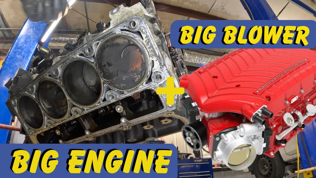 Customer Bought WHAT? (Hellcat Supercharger) Boosted Chevy LS 6.2 Teardown @I Do Cars