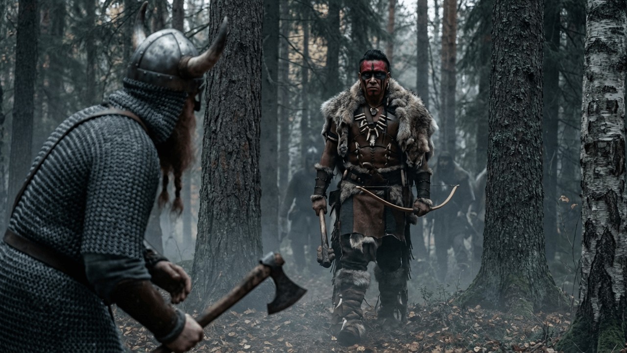 A Única Tribo Que ATERRORIZOU os Vikings Até a Morte | Os Skraelings de Vinland