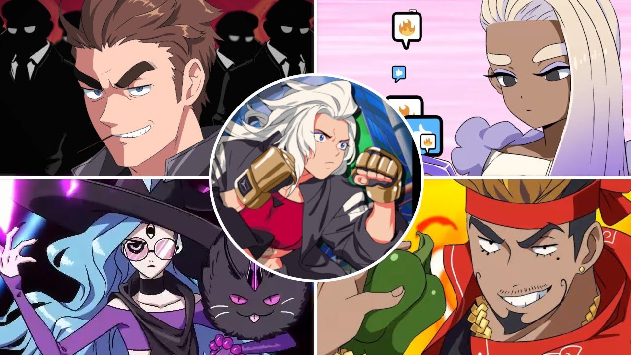River City Girls 2 - All Bosses w/ Cut-scenes, Dialogue & Ending