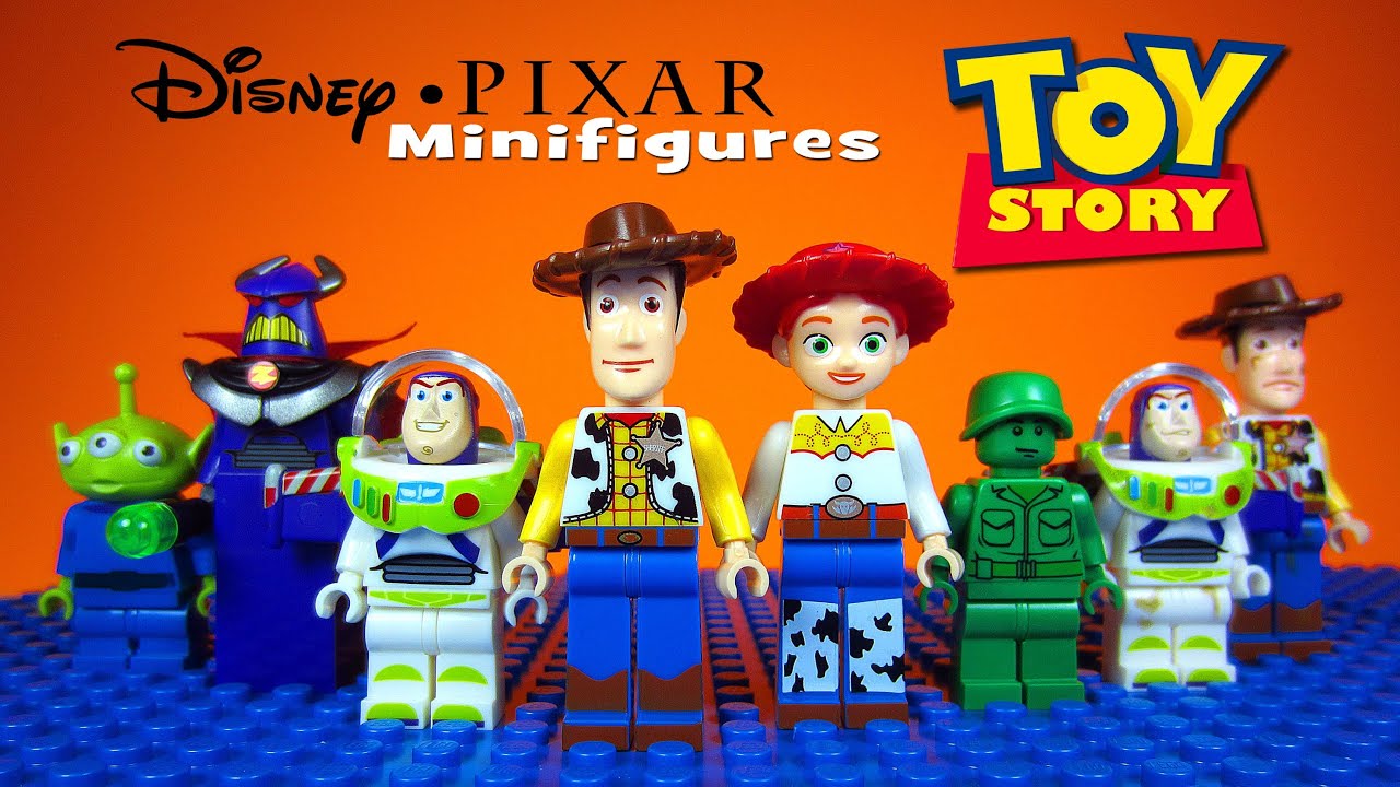 LEGO Toy Story Disney-Pixar KnockOff Minifigures includes Woody & Buzz Lightyear