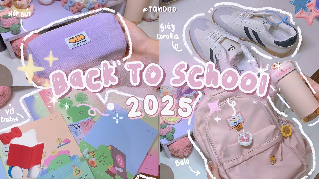 🎒BACK TO SCHOOL 2025✨|| Mình Đã Chuẩn Bị Gì Cho Năm Học Cuối Cấp 3 🫢⁉️|| Tandoo 💗