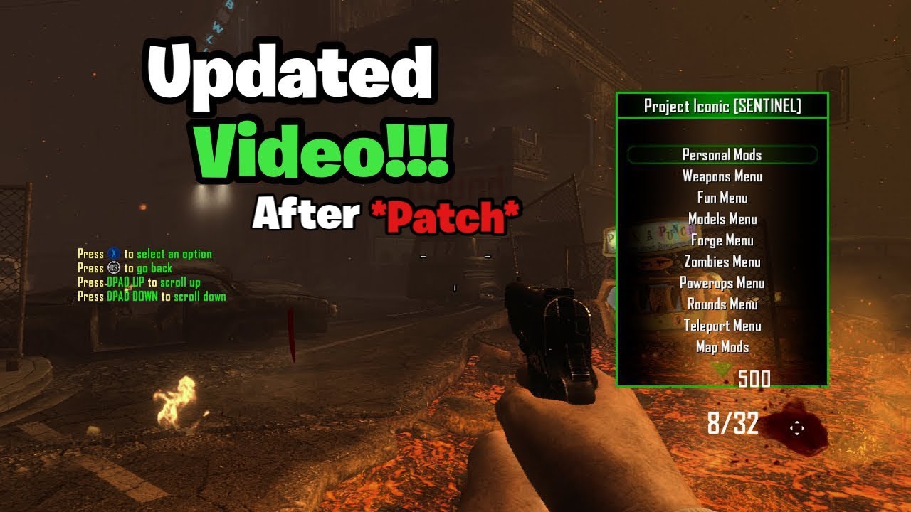 How To Get A B02 Mod Menu After Patch (Xbox One)