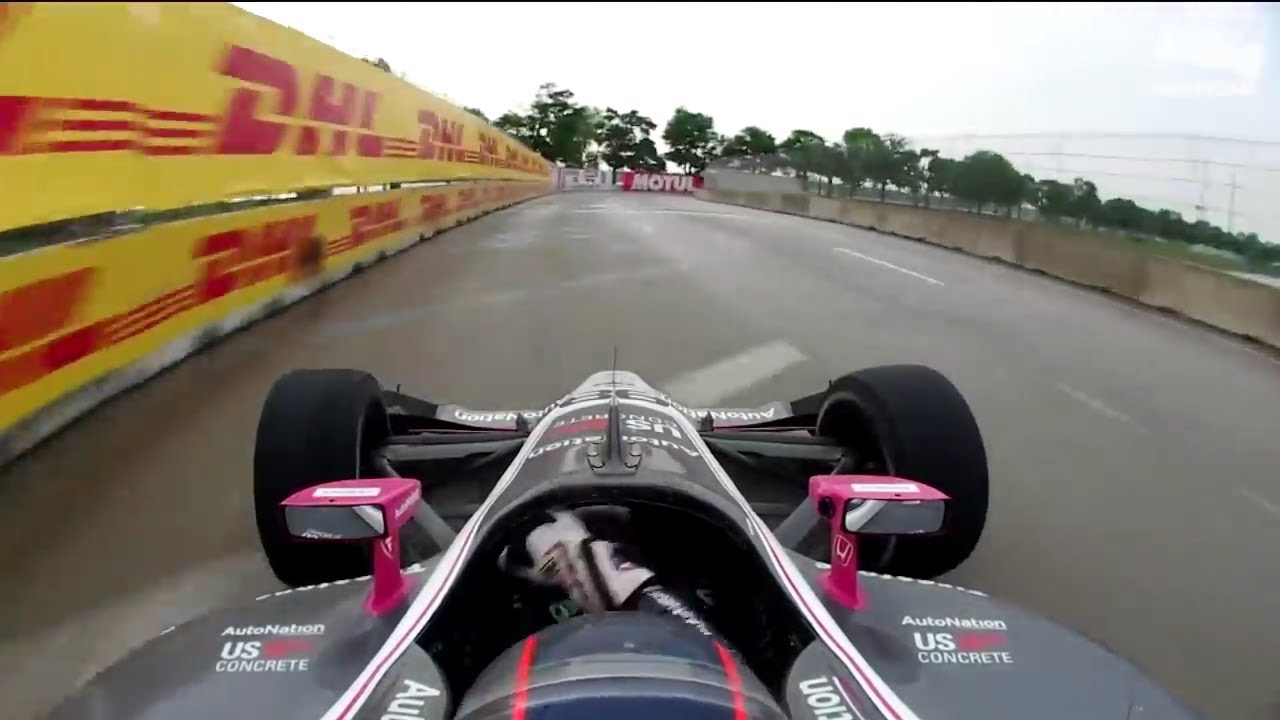 Marco Andretti UNBELIEVABLE Wet Drive | Detroit Grand Prix 2019