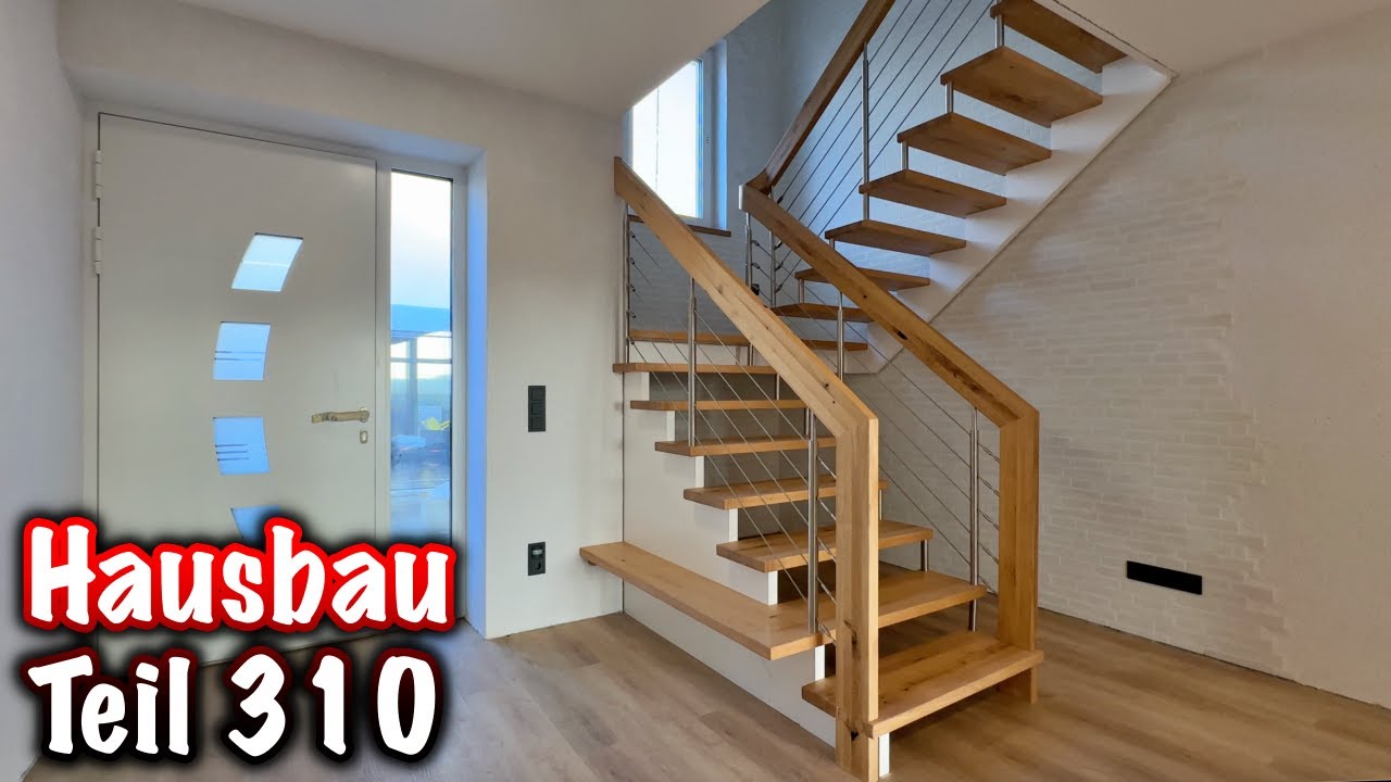Hausbau Teil 310! (Treppe ist fertig) ElektroM