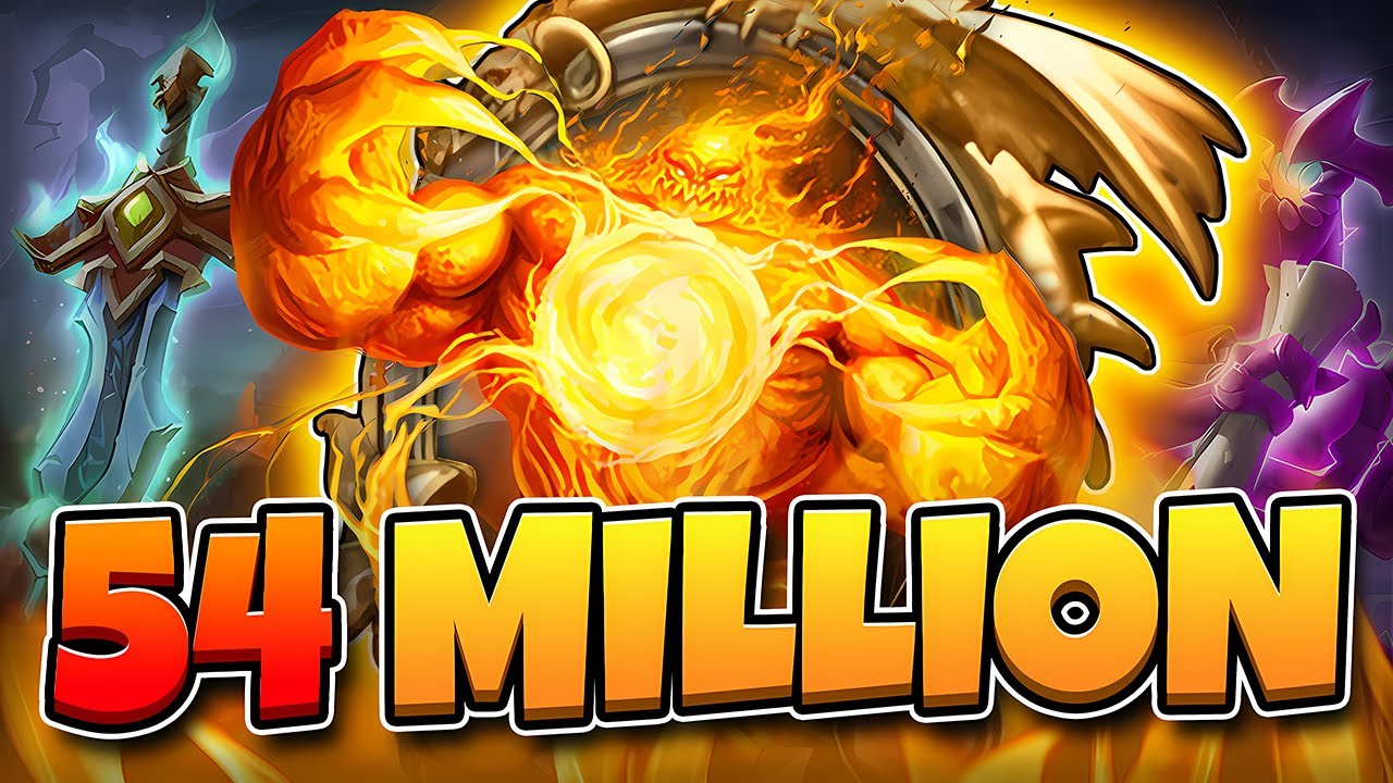 54 MILLION Stats CLEAVE?! @dogdogtwitch | Hearthstone Battlegrounds Commentary