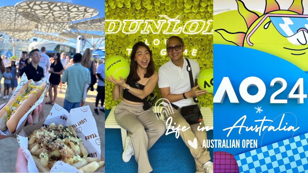 Our first Australian Open experience  | Lorraine Velasco-Canlas