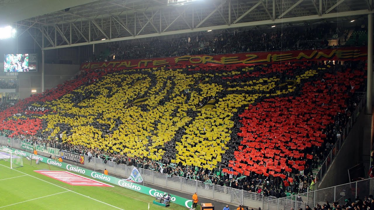 AS Saint-Étienne 3:0 Olympique Lyon 30.11.2014 Support